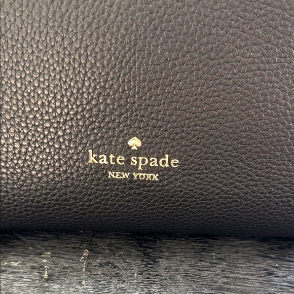 Kate Spade Black Shoulder Bag with Textured Leather - Picture 3 of 11